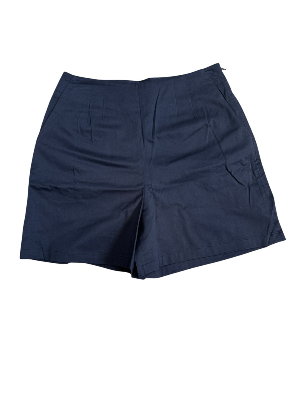 1901 Nordstrom Navy High Waist Shorts Size 6 NWT